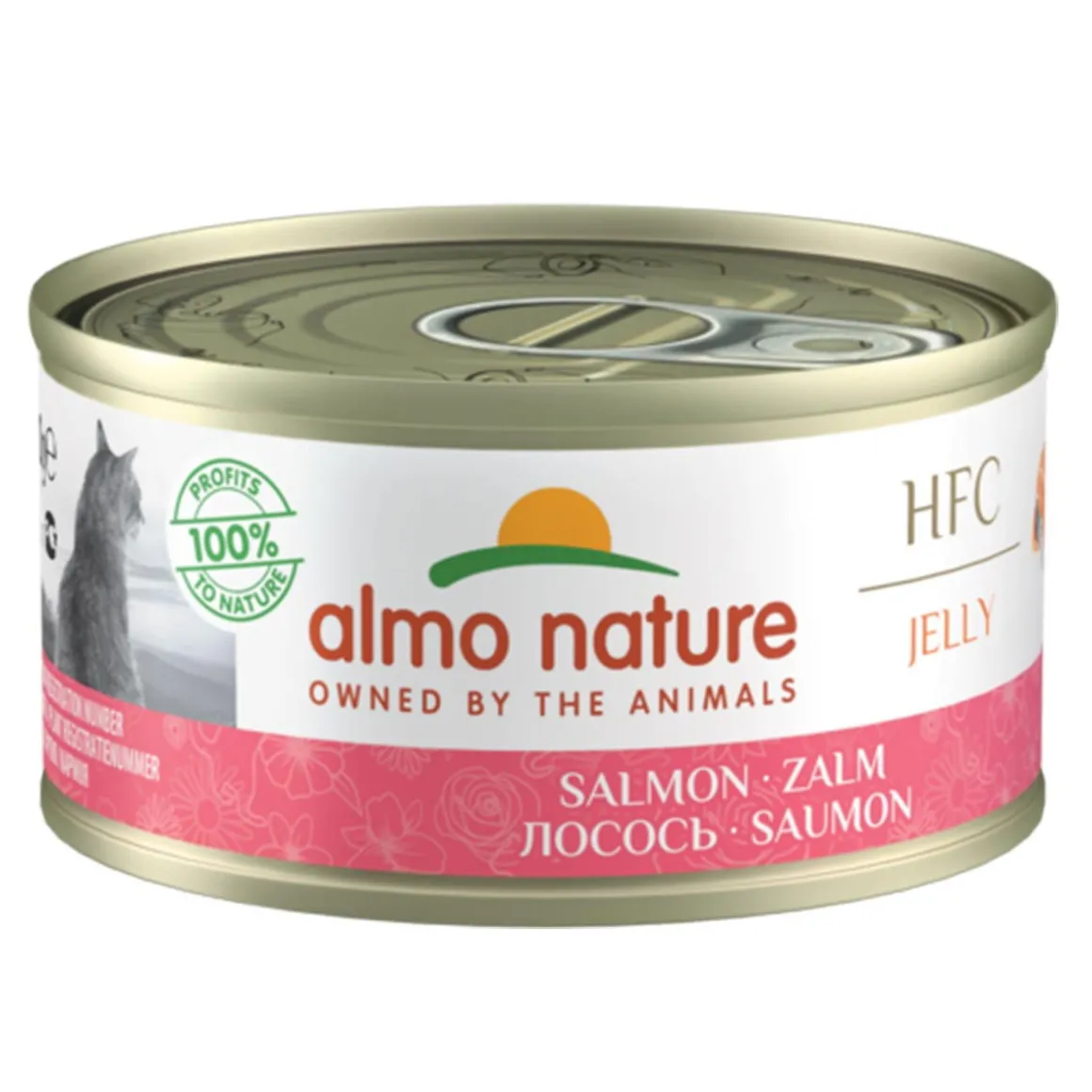 Almo Nature HFC -kissan märkäruoka hyytelössä, lohi 70 g