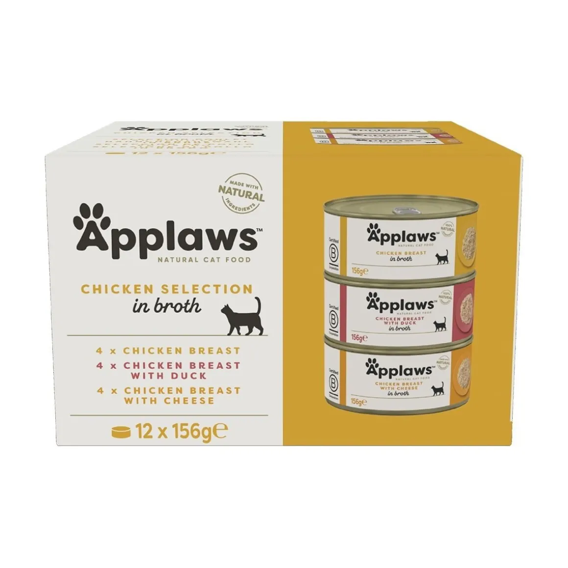 Applaws Kanalajitelma liemessä 12x156g
