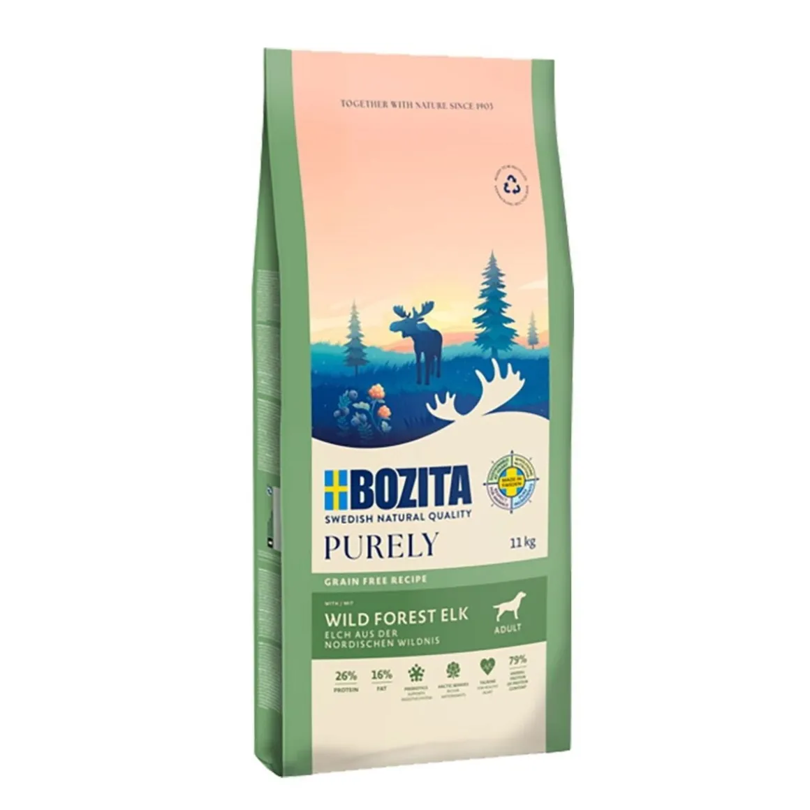 Bozita Dog Purely Adult Elk