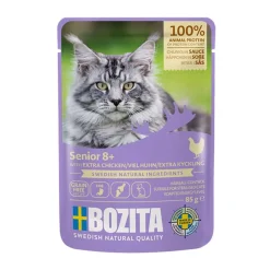 Bozita Senior 8+ kanaa kastikkeessa 85 g