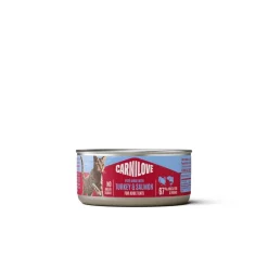 Carnilove Cat Adult Turkey & Salmon Patee 100 g