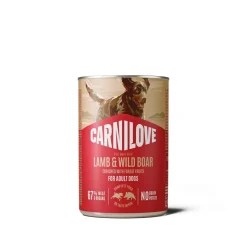 Carnilove Dog Adult Lamb & Wild boar Patee 400 g