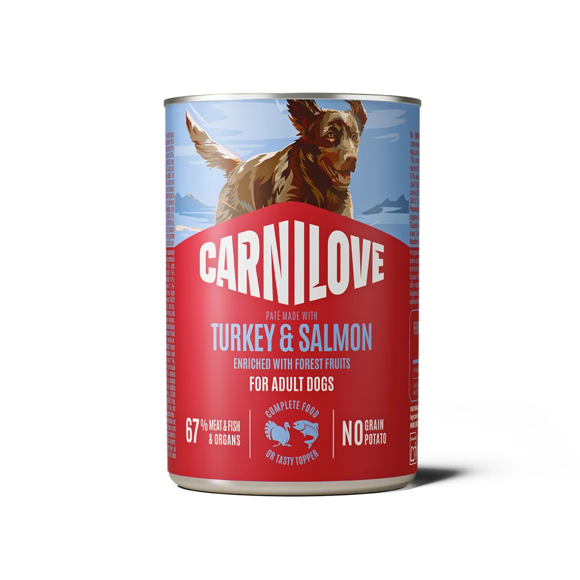 Carnilove Dog Adult Salmon & Turkey Patee 400 g