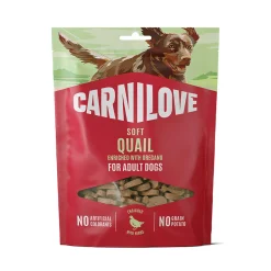Carnilove Dog Soft Snack Quail with Oregano 200 g