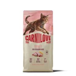 Carnilove True Fresh Cat Adult Sterilised Turkey