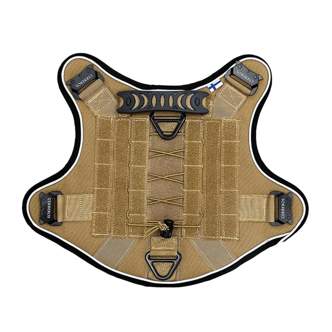 Cerberos Tactical koiran valjaat, Desert Brown