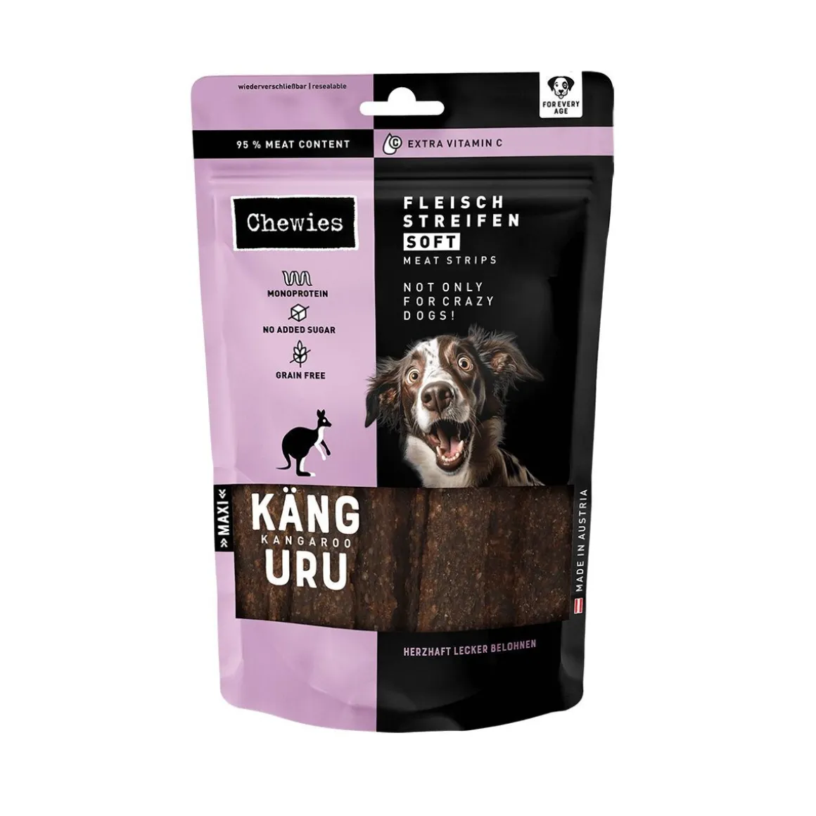 Chewies Kenguru pehmeät lihasiivut