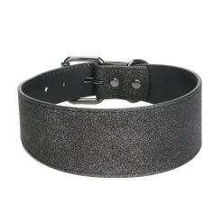 Collar of Sweden leveä solkipanta, musta glitter