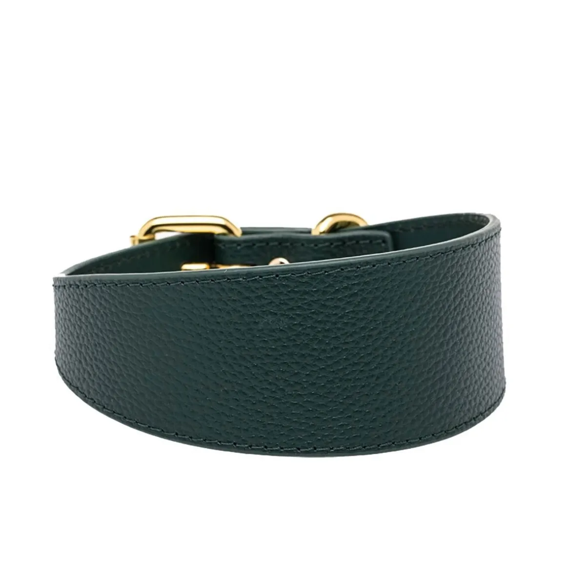 Collar of Sweden leveä solkipanta, tummanvihreä
