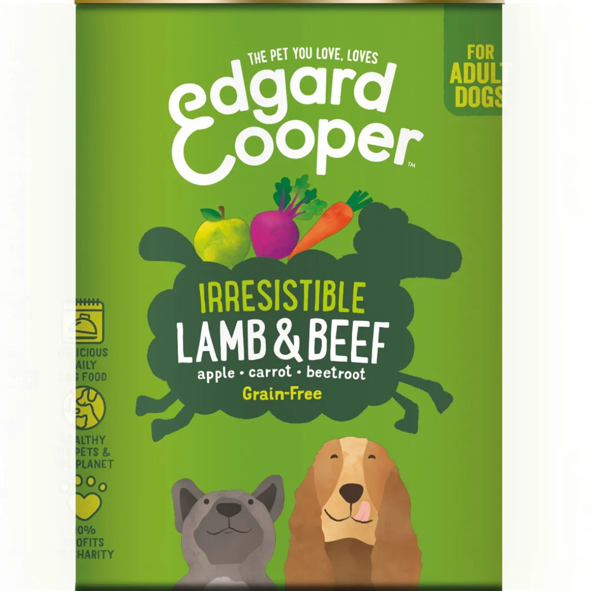 Edgard & Cooper Dog Adult Lamb & Beef 400 g