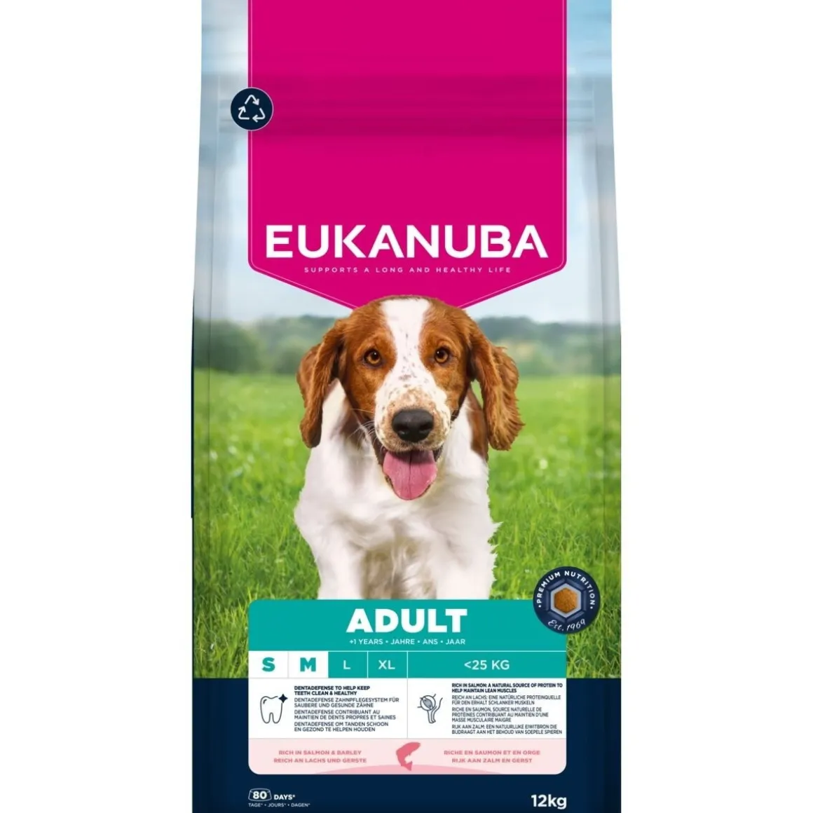 Eukanuba Adult Small & Medium Breed Salmon & Barley