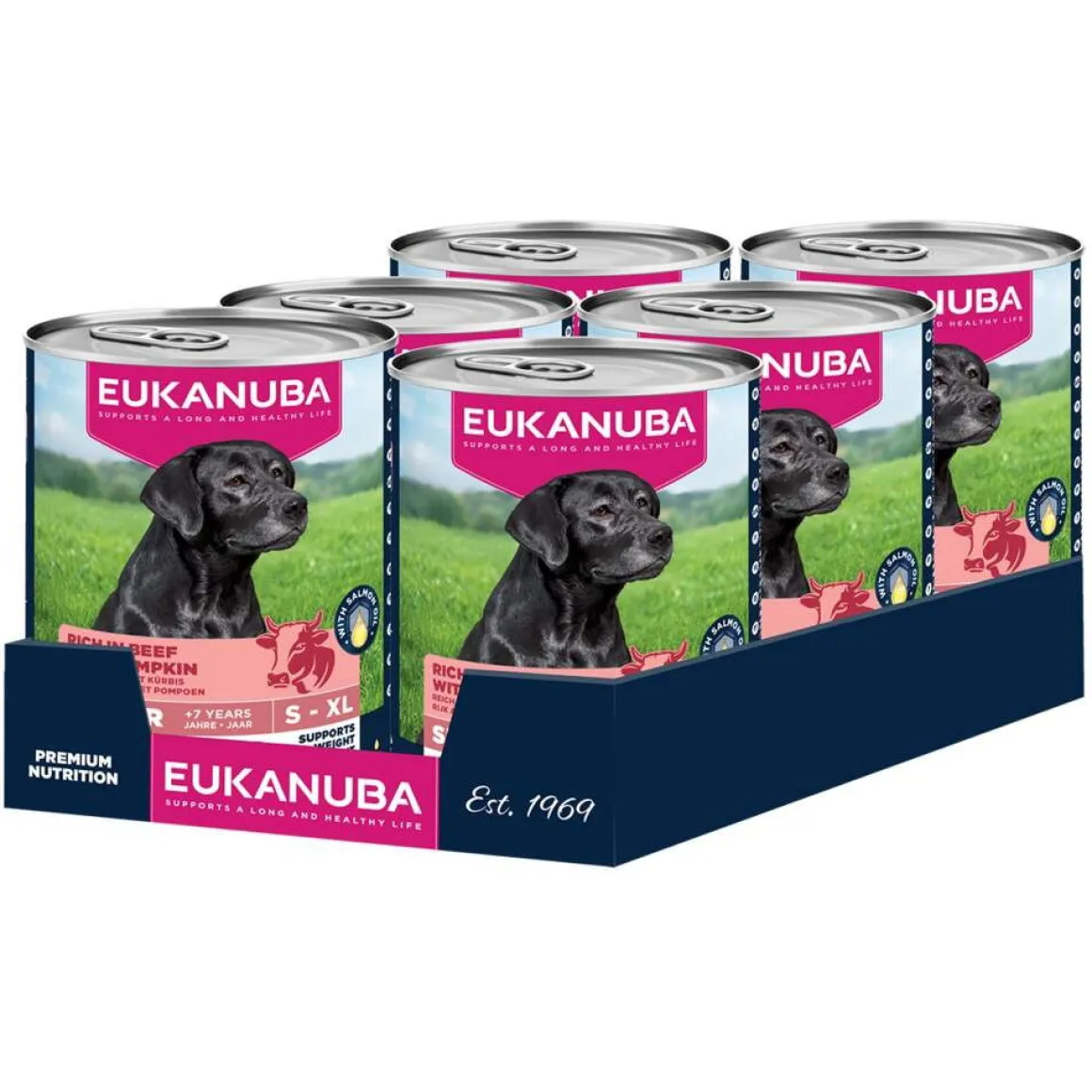 Eukanuba Dog Wet Senior Nauta & Kurpitsa 400 g