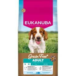 Eukanuba Grain Free Adult Small & Medium Breed Ocean Fish