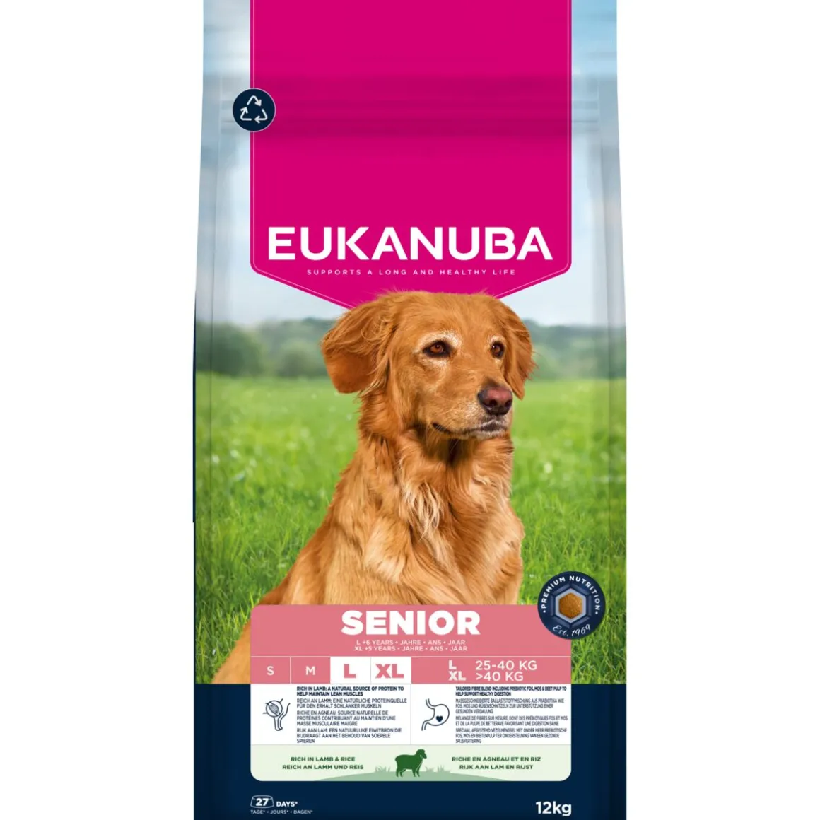 Eukanuba Senior Large Breed Lamb & Rice