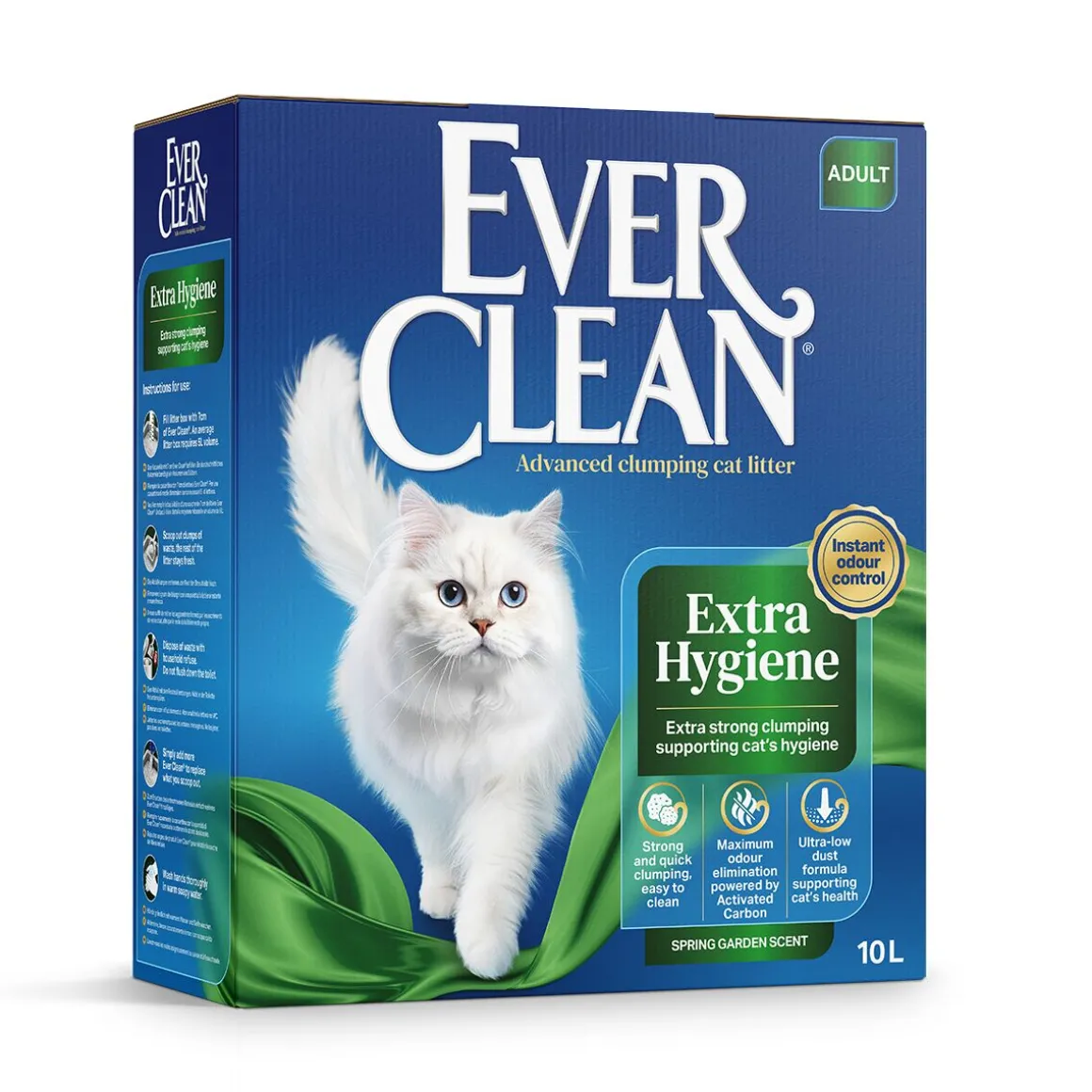 Ever Clean Extra Hygiene Spring Garden 10 L