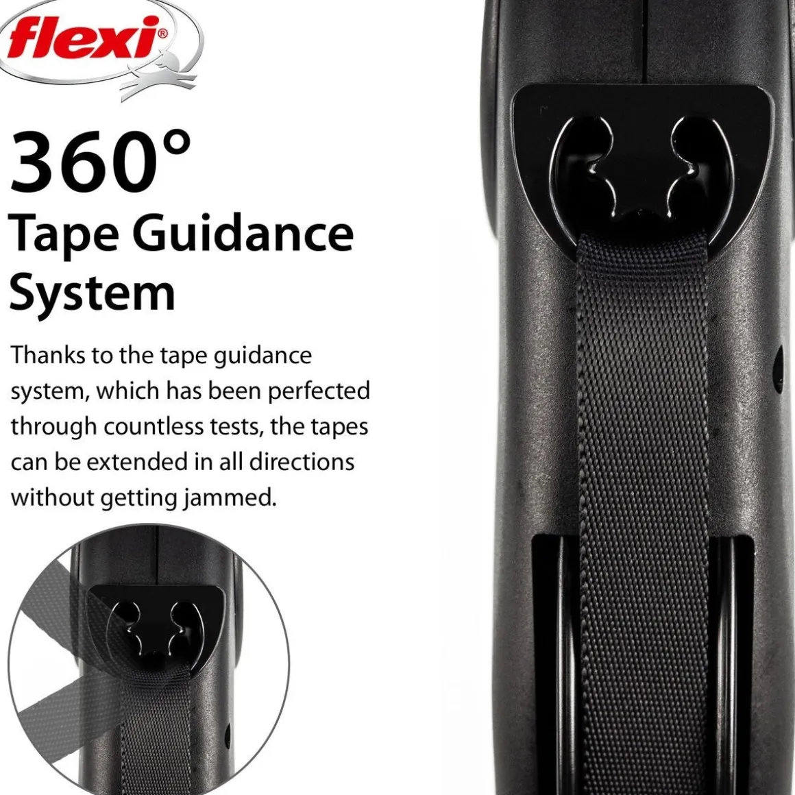 Flexi Giant L Black Edition 8m