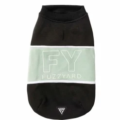 FuzzYard koiran collegepaita, musta/salvia