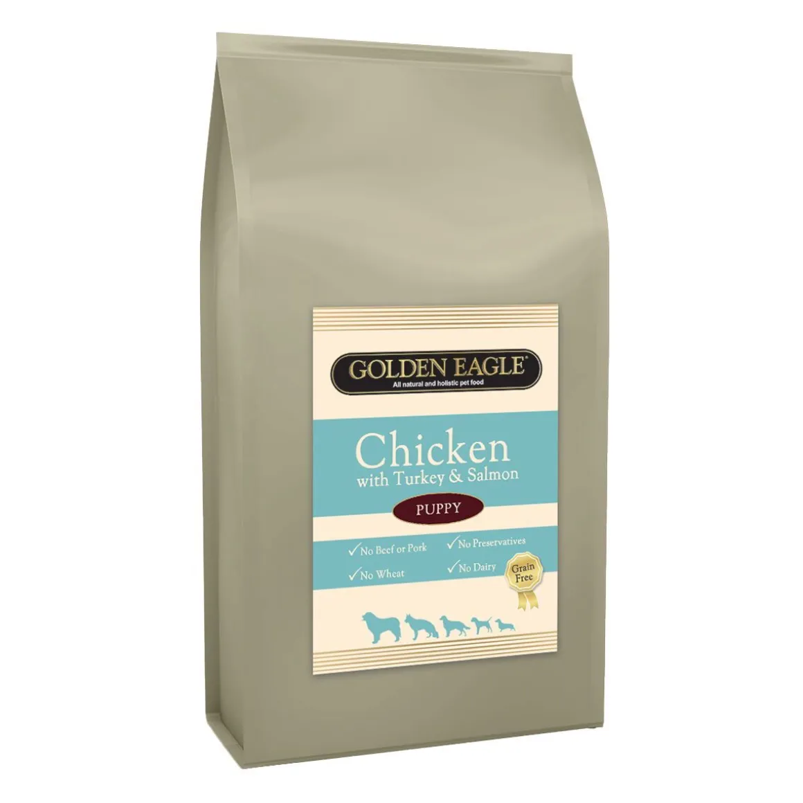 Golden Eagle Grainfree Puppy Chicken,Turkey&Salmon