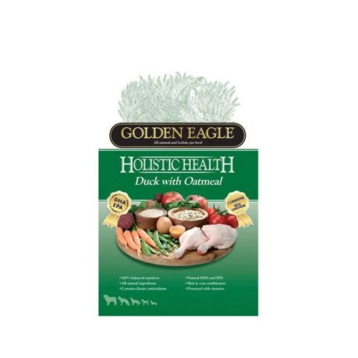 Golden Eagle Holistic Duck with Oatmeal 2 x 12 kg