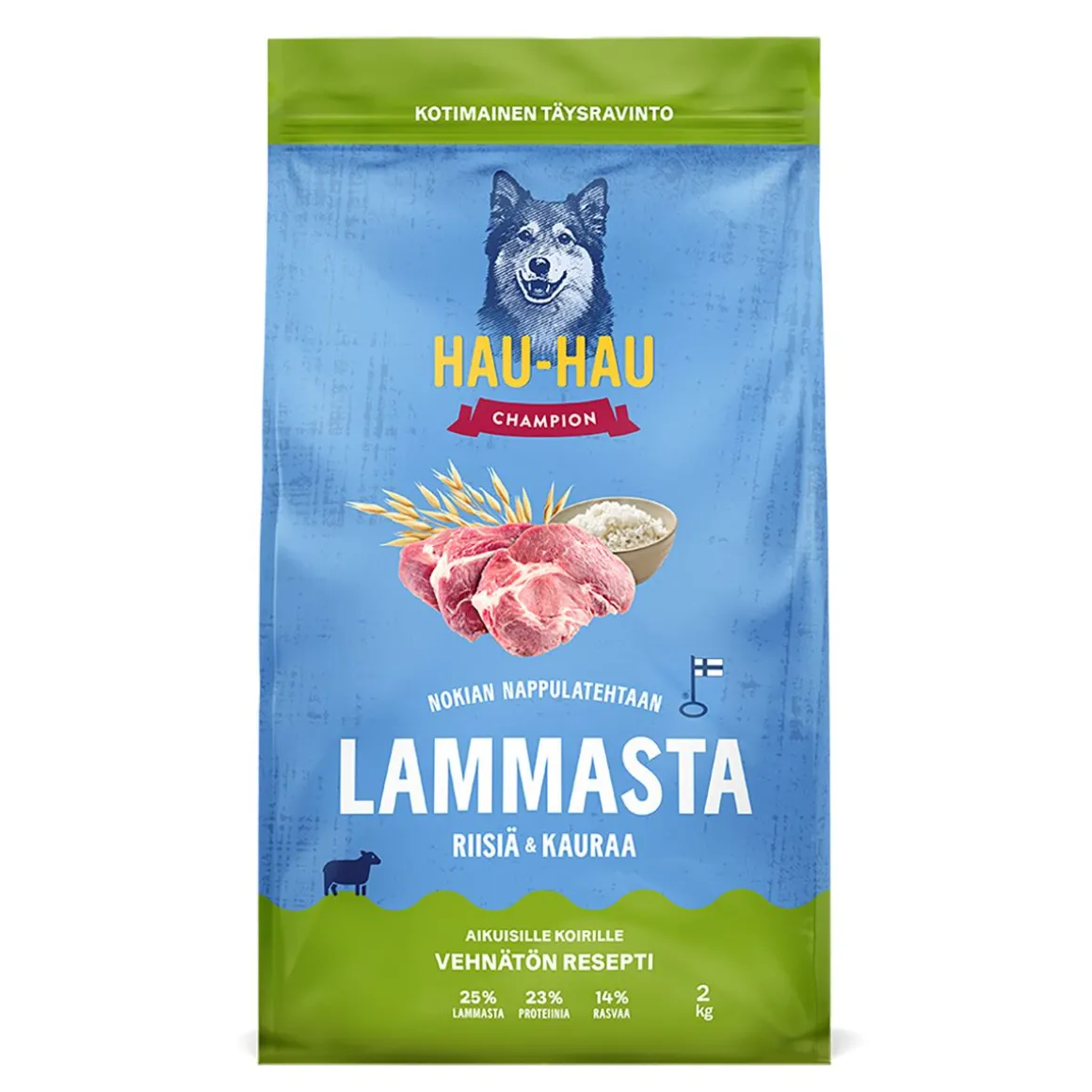 Hau-Hau Champion Lammas, riisi ja kaura