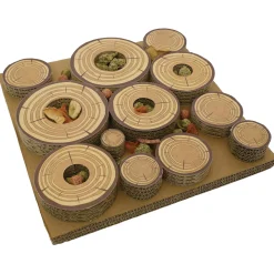 Herkkulabyrintti Rosewood Maze-A-Log
