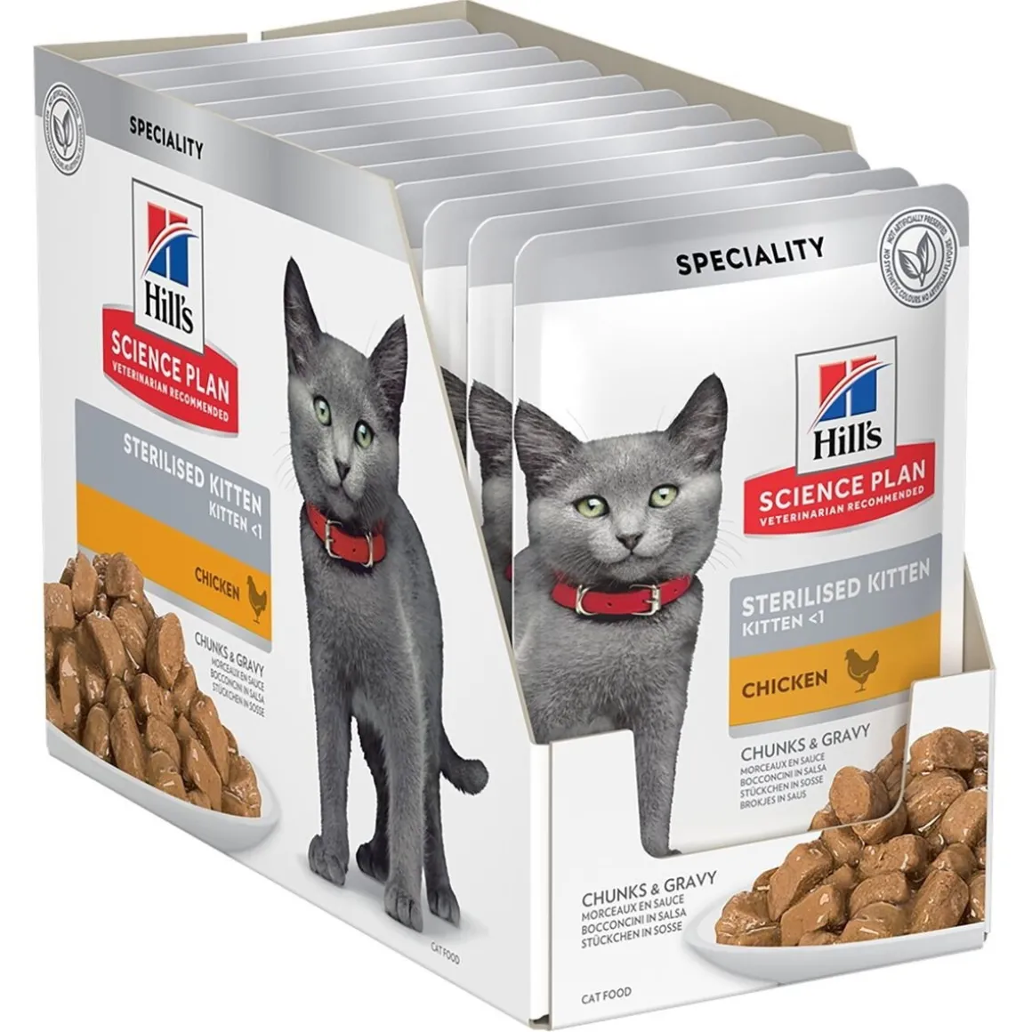 Hill's Science Plan Sterilised Kitten Kana 12 x 85 g