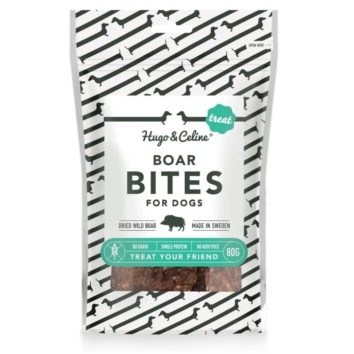 Hugo&Celine Boar Bites villisikaherkku 80g
