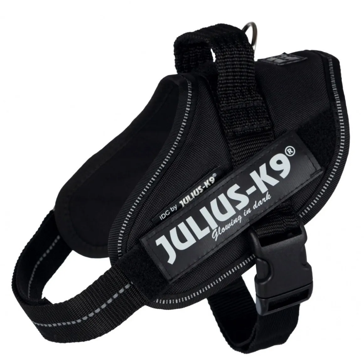 Julius-K9 IDC Power koiran valjaat, musta