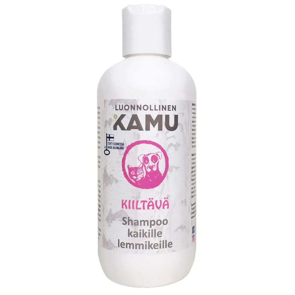 Kamu lemmikkishamppoo Kiiltävä, 350ml