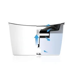 Koiran juoma-automaatti Zeus Cascade ruostumaton teräs 6 l
