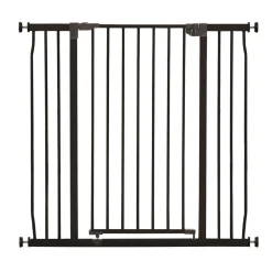 Koiraportti Basic Sturdy säädettävä, leveä & korkea musta 93 x 99-105,5 cm