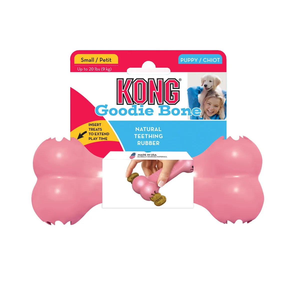Kong Puppy Goodie Bone, S