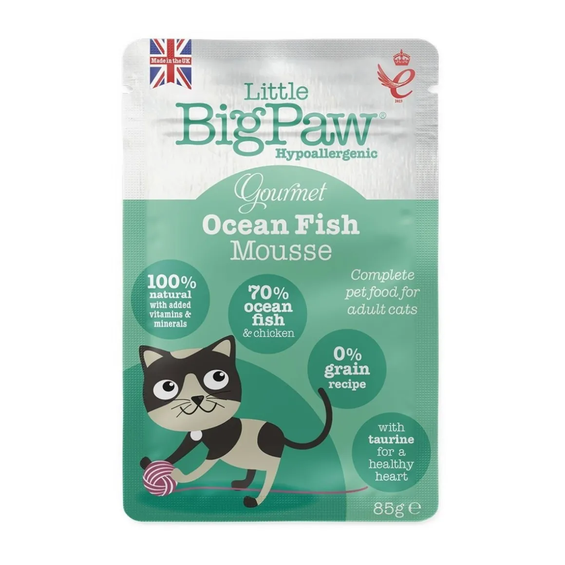 Little BigPaw Gourmet Atlantic Ocean Fish Mousse 85g