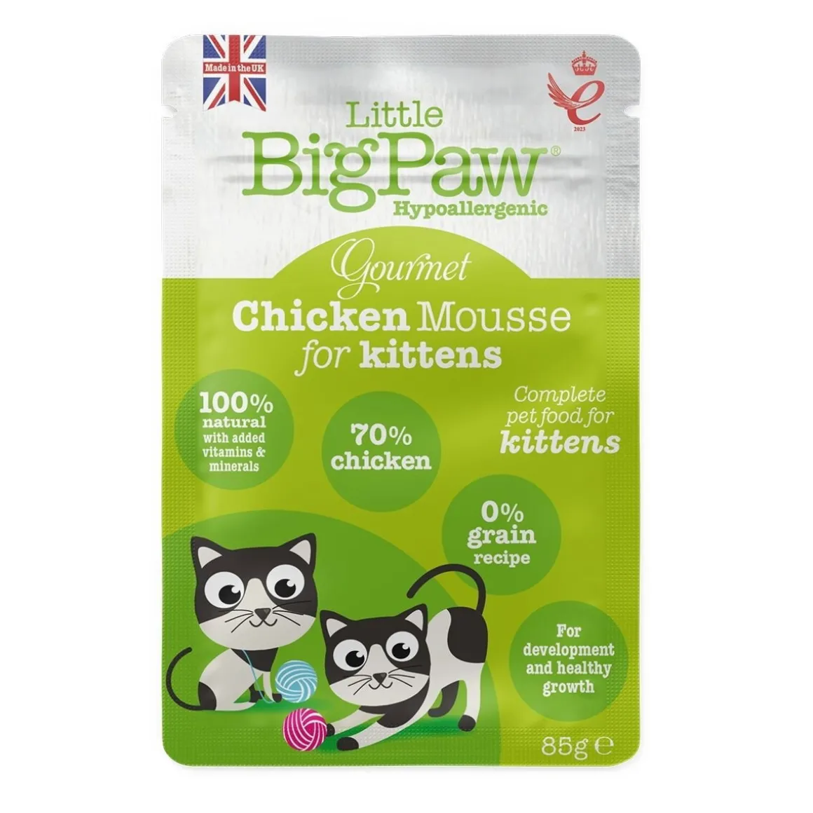 Little BigPaw Gourmet Chicken Mousse Kittens 85g
