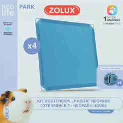 Marsun taikakuution lisäosat Zolux Nlife Habitat 4 kpl, muovia