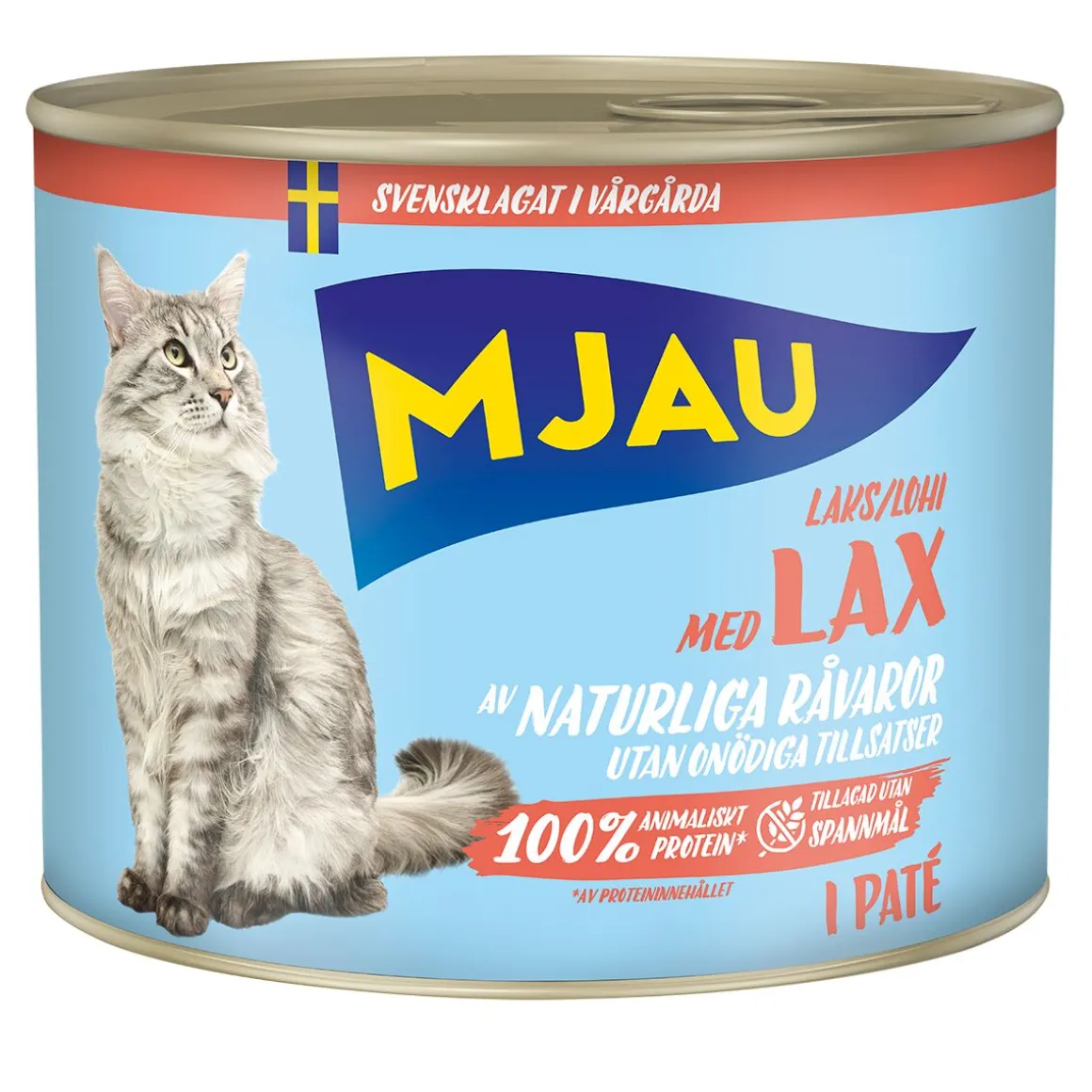 Mjau patee lohella 635 g