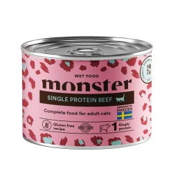 Monster Cat Adult Single Protein Beef 200 g