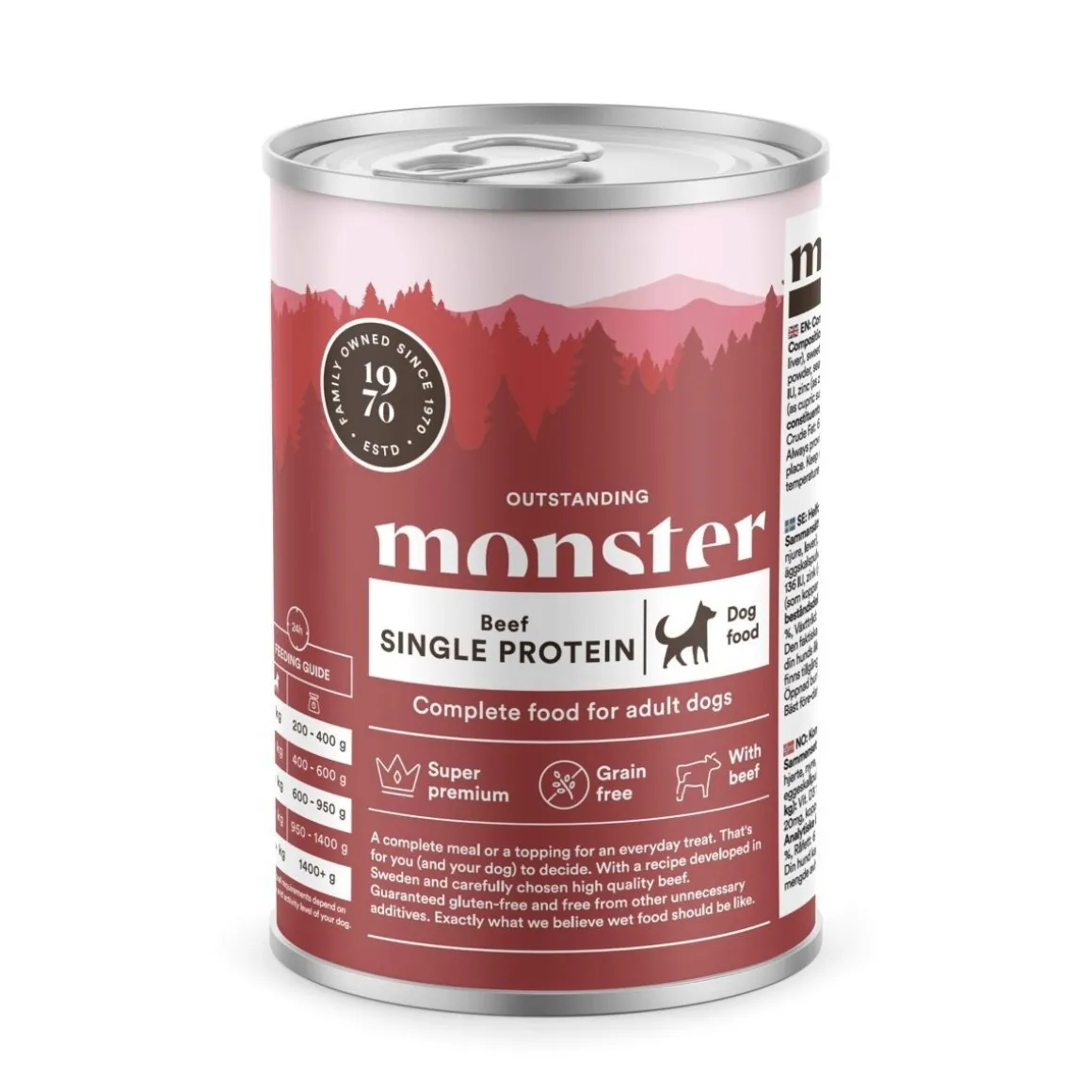 Monster Dog Adult Single Nauta 400g