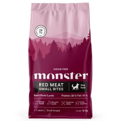 Monster Dog GF Adult Red Meat Small Bites