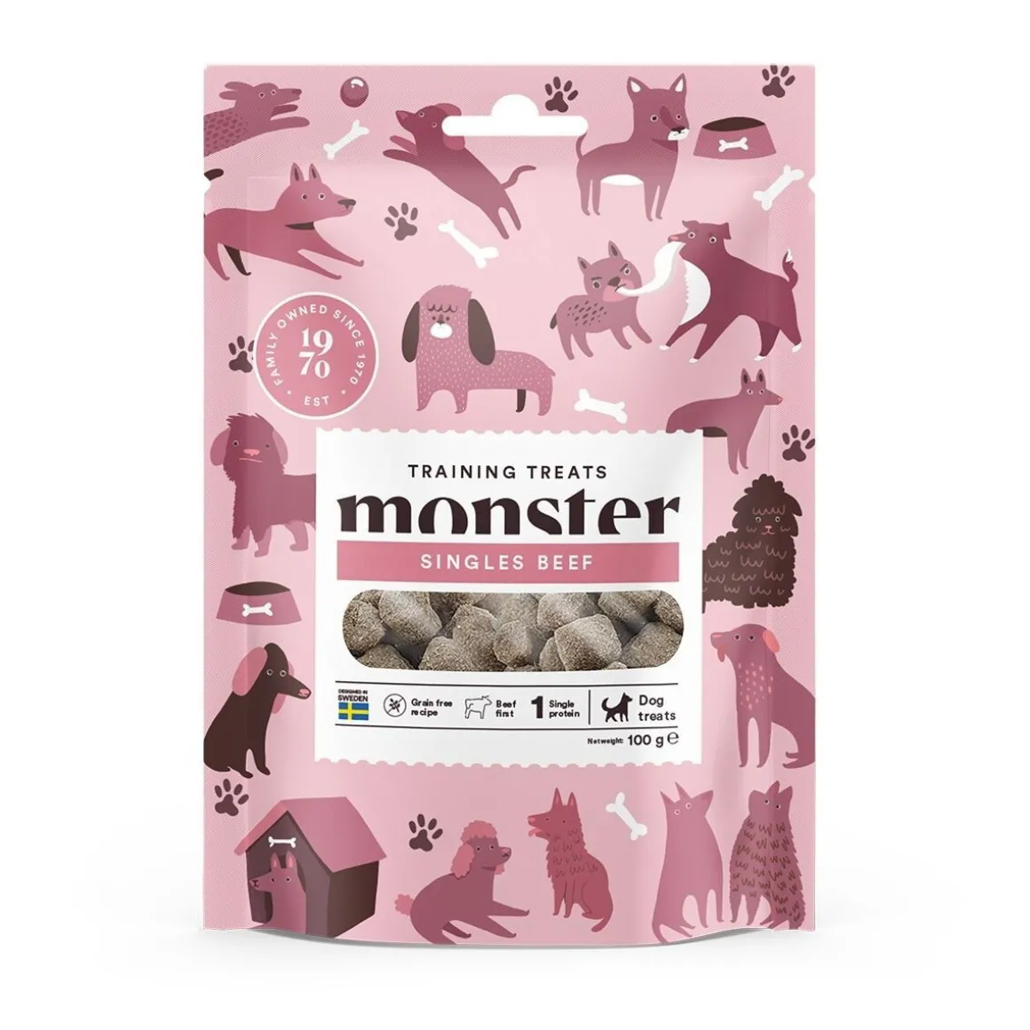Monster Dog Training Treats nauta 100g