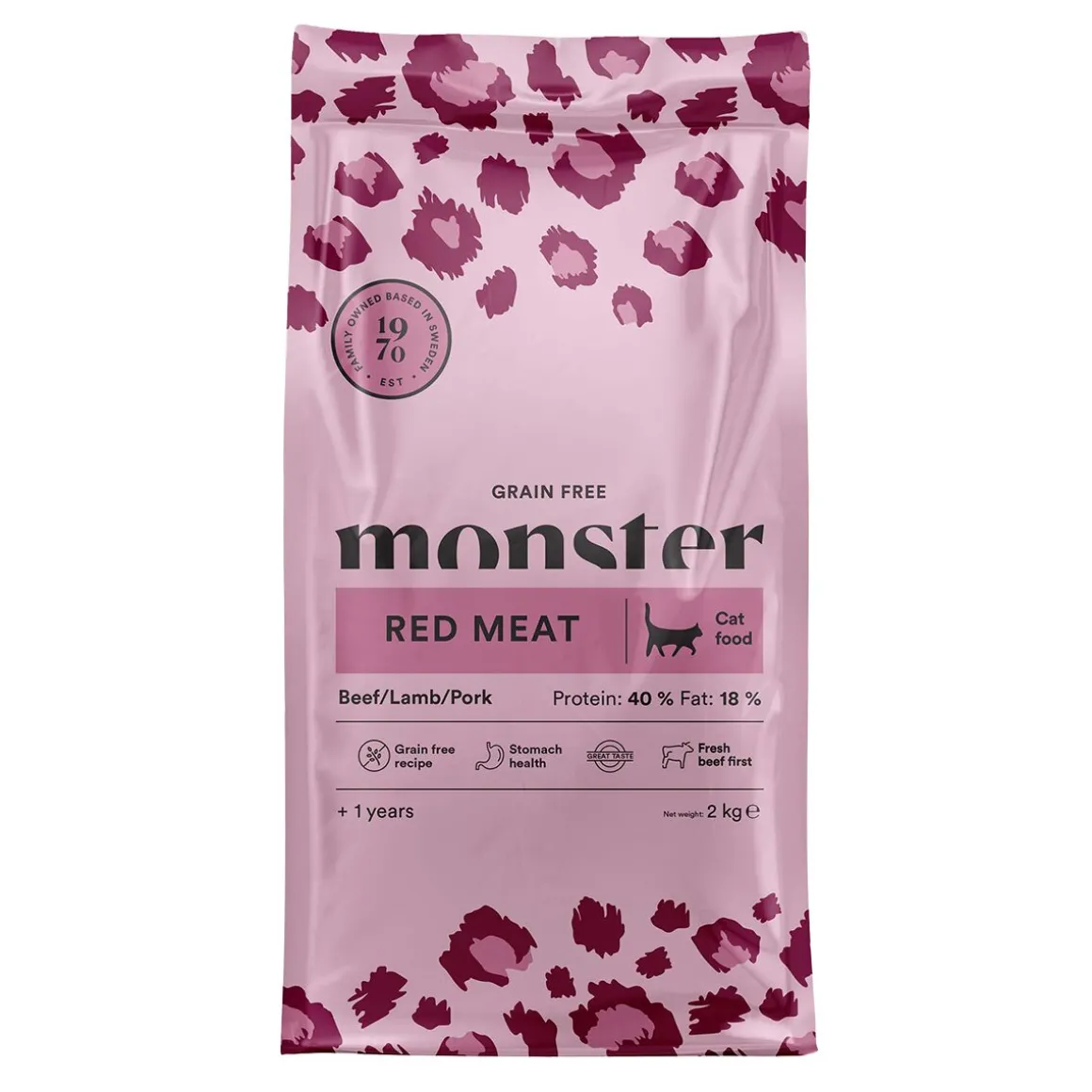 Monster Grain Free Cat Red Meat