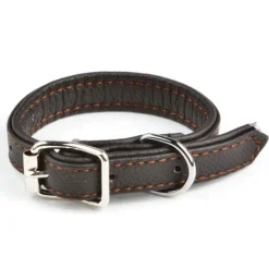 Nahkapanta Feel Leather vuorella, ruskea