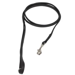 Nahkatalutin Feel Leather Slim, musta