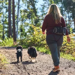 Non-Stop Belt laukku vetovyöhön, musta/harmaa