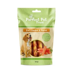 Perfect Pet 2in1 kana-porkkanaherkku 70g
