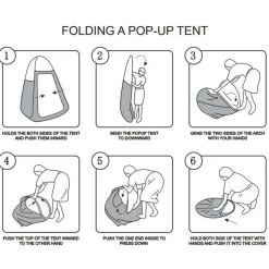 Pop-up näyttelyteltta PetEasy, turkoosi