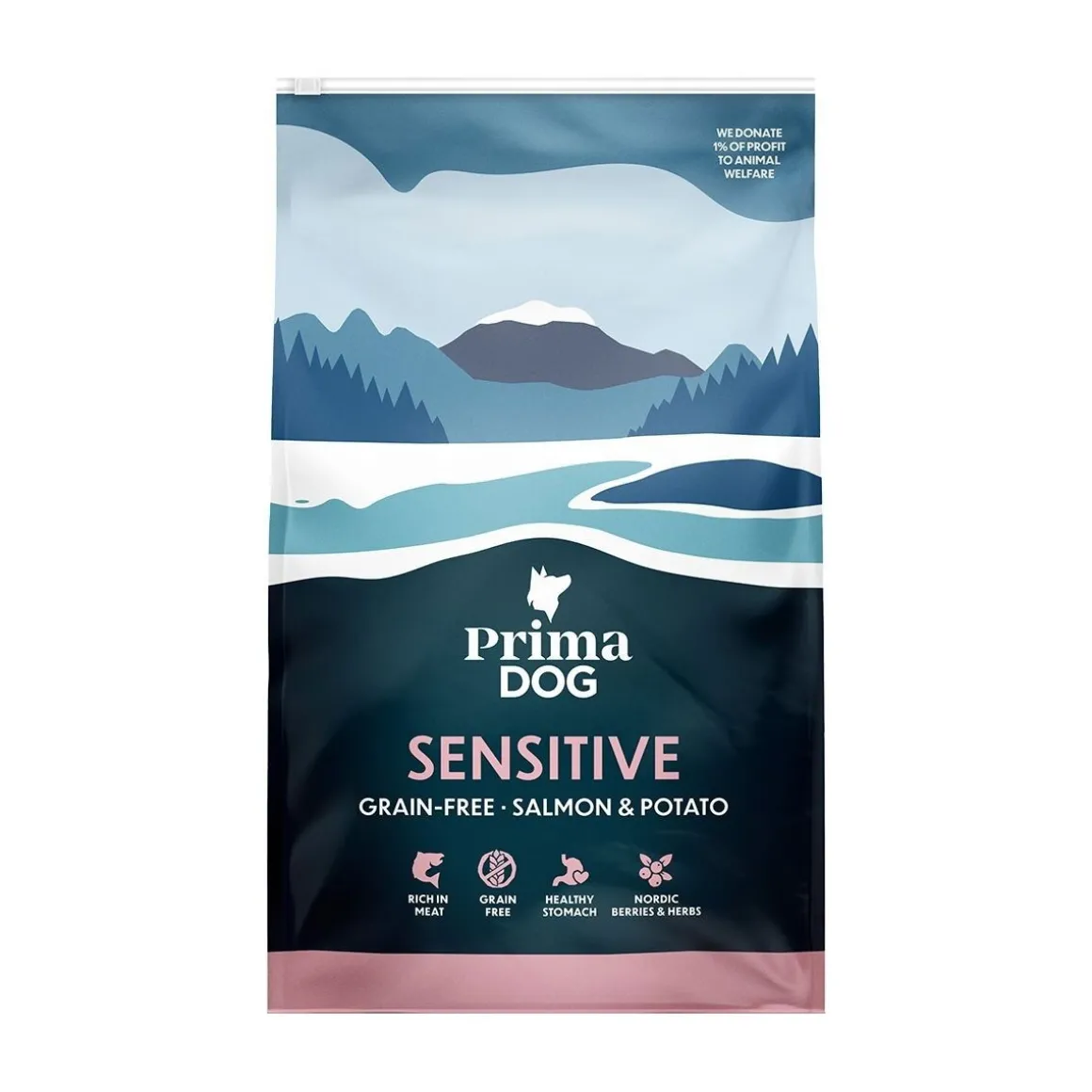 PrimaDog Grain Free Salmon & Potato 10 kg