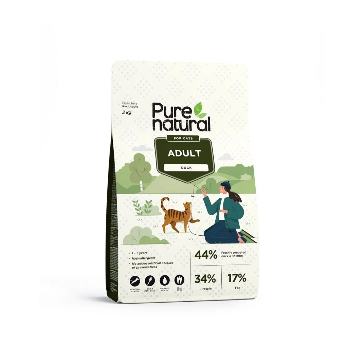 Purenatural Cat Adult Duck