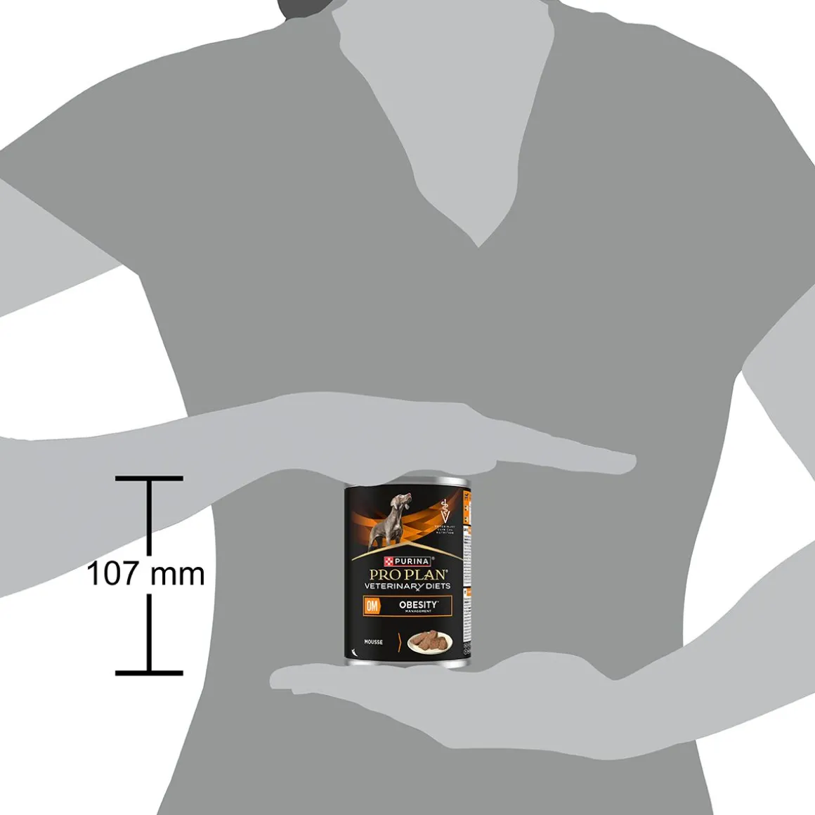 Purina Pro Plan Veterinary Diets Canine Adult OM Obesity Management Mousse 400g