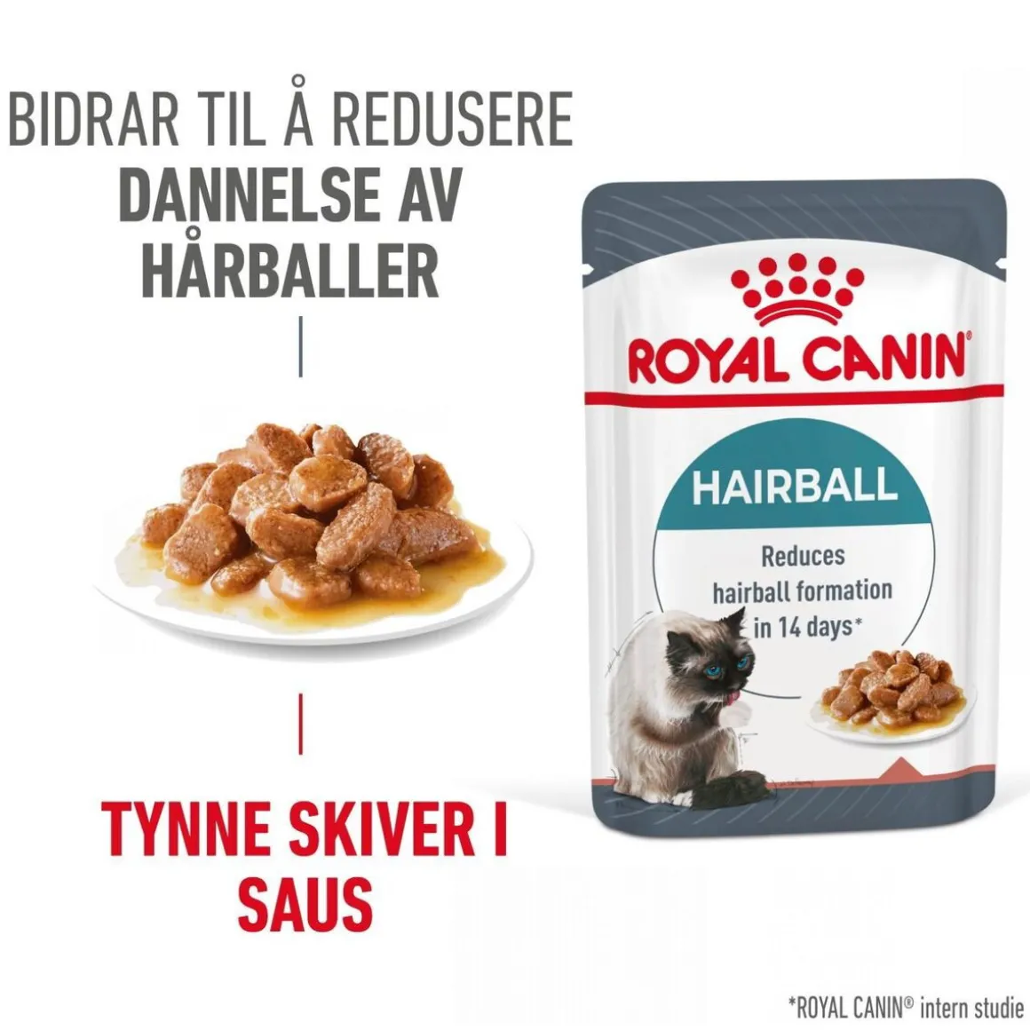 Royal Canin Hairball Care Gravy 85g, 48-pack